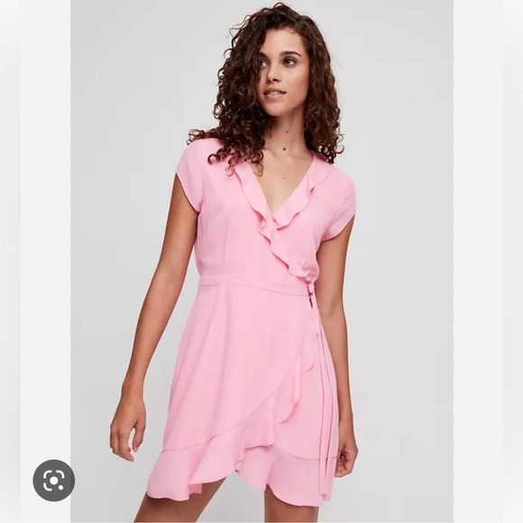 Sunday Best pink wrap skirt - size small 8 - Picture 1 of 3